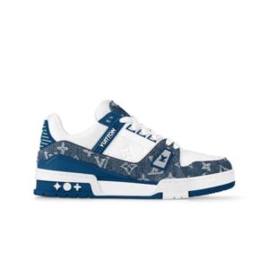 Louis Vuitton Trainer – Monogram Denim White Blue