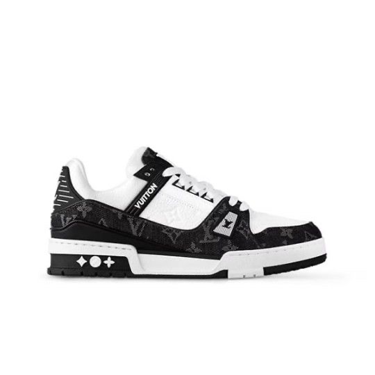 Louis Vuitton Trainer – White Black