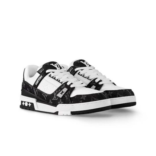 Louis Vuitton Trainer – White Black - Imagen 2