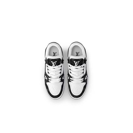 Louis Vuitton Trainer – White Black - Imagen 4