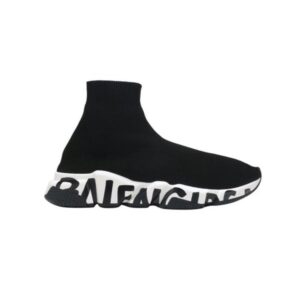 Balenciaga Speed Trainer- Graffiti Black White