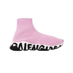Balenciaga Speed Trainer- Graffiti Light Pink
