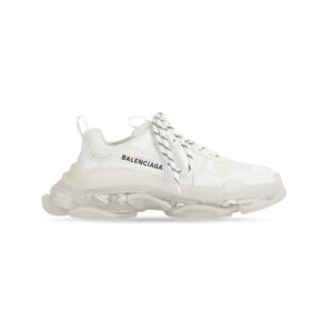 Balenciaga Triple S- Clear Sole White