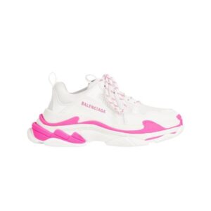Balenciaga Triple S- White Fluo Pink