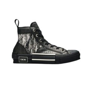 Dior Oblique B23- High Canvas Oblique Black