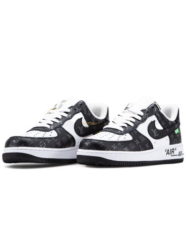 Air Force One x Louis Vuitton – White & Black - Imagen 2