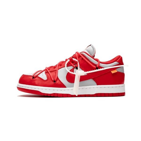 Nike Dunk- Off White University Red