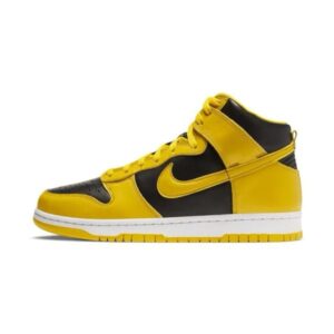 Nike Dunk High- Black Varsity Maize