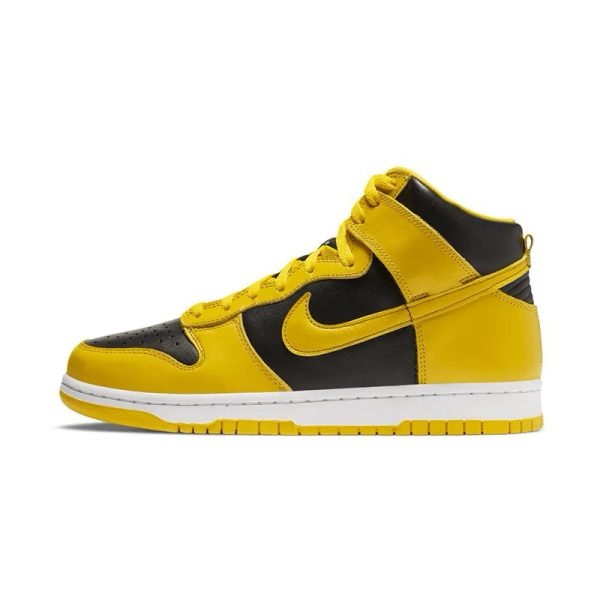 Nike Dunk High- Black Varsity Maize