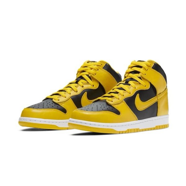 Nike Dunk High- Black Varsity Maize - Imagen 2