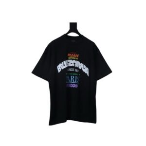 Camiseta Balenciaga – Negra