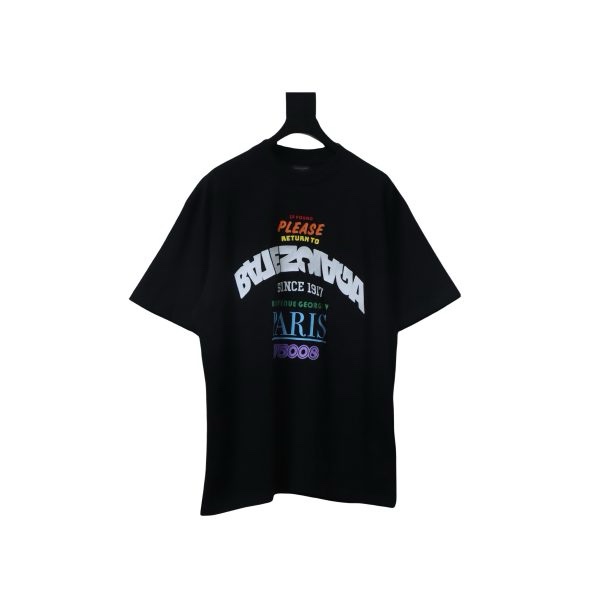 Camiseta Balenciaga – Negra