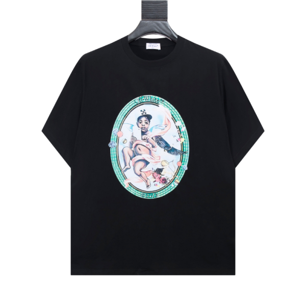 Camiseta Off-White Negra - Imagen 2