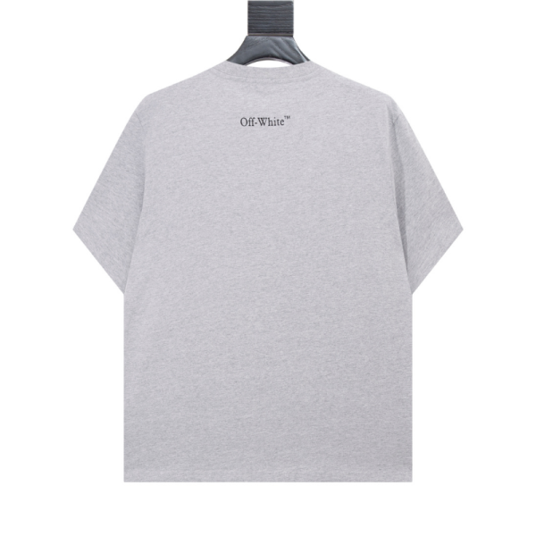 Camiseta Off-White Gris - Imagen 2
