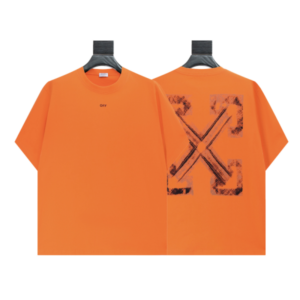 Camiseta Off-White Naranja