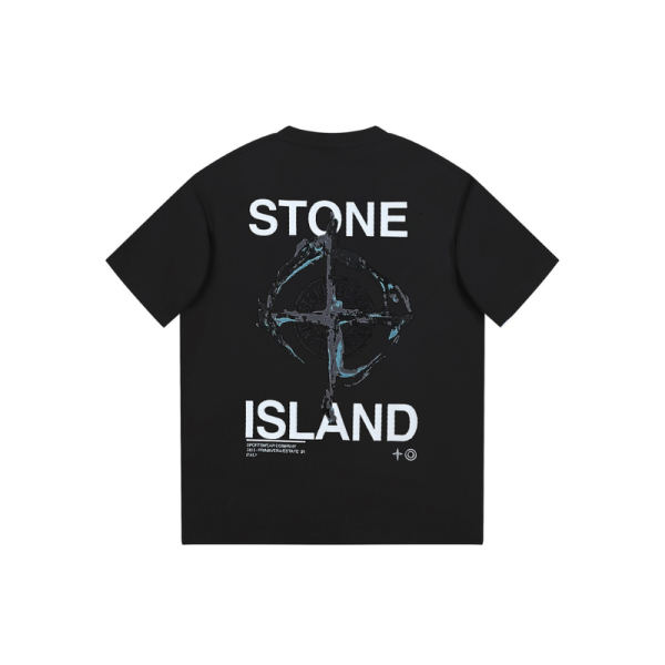 Camiseta Stone Island – Negra - Imagen 2