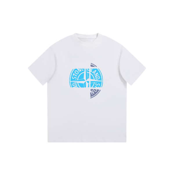 Camiseta Stone Island – Blanca