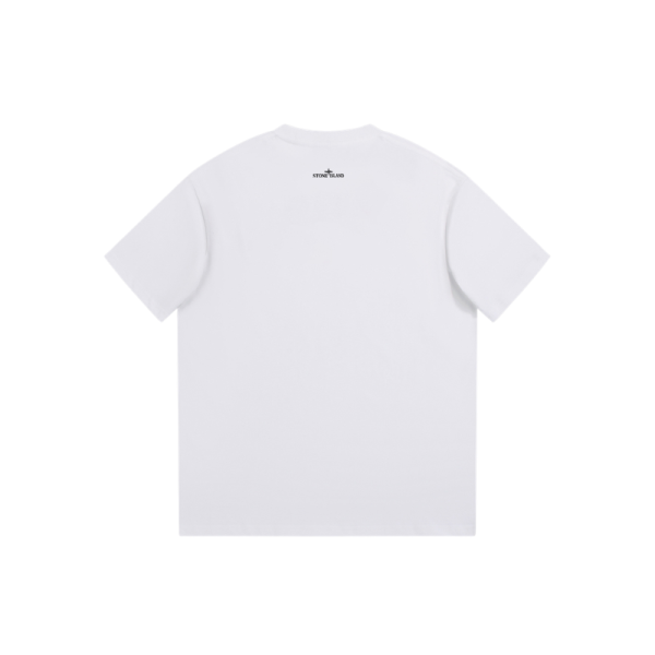 Camiseta Stone Island – Blanca - Imagen 2