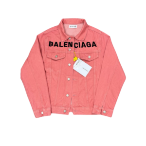 Chaqueta Denim Balenciaga – Rosa