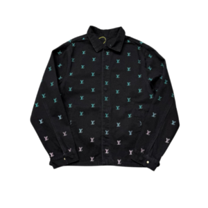 Chaqueta Denim Louis Vuitton – Monograma Negra