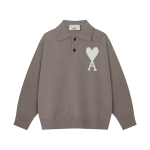 Jersey/Polo Ami Paris – Marrón