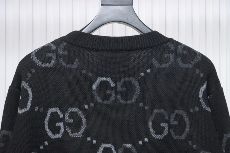 Jersey Gucci – Black Monogram - Imagen 3