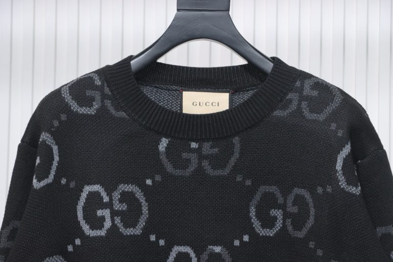 Jersey Gucci – Black Monogram - Imagen 4
