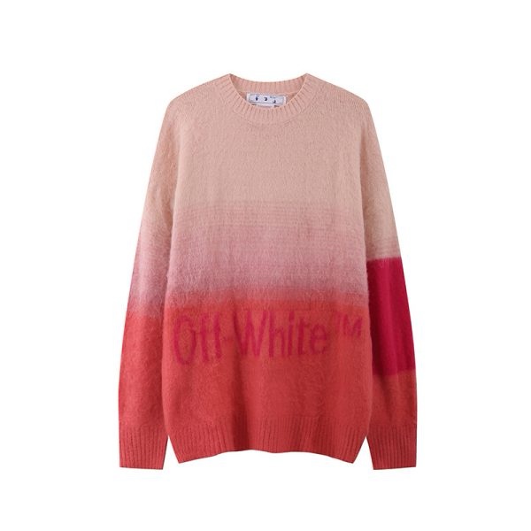 Jersey Off-White – Rosa y Rojo