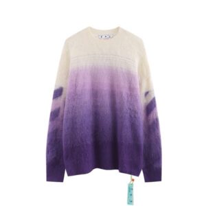 Jersey Off-White – Blanco y Violeta