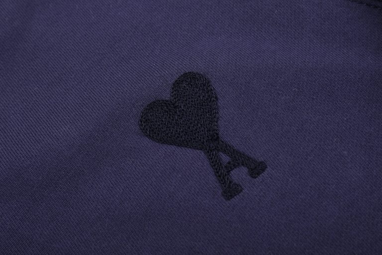 Sudadera Ami Paris – Blue Marine - Imagen 3