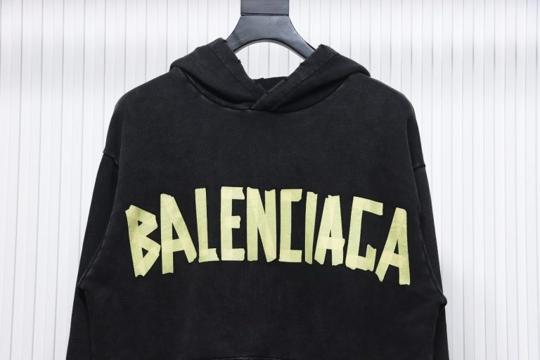 Sudadera Balenciaga – Negra - Imagen 3