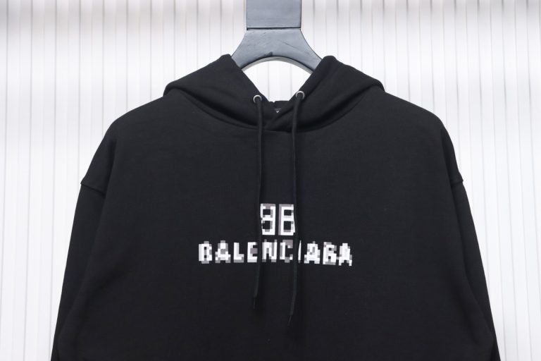 Sudadera Balenciaga – Negra - Imagen 3