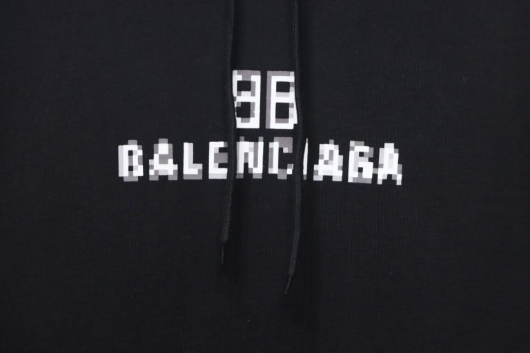 Sudadera Balenciaga – Negra - Imagen 4