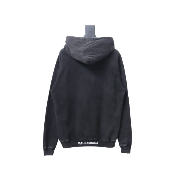 Sudadera Balenciaga – Negra - Imagen 2