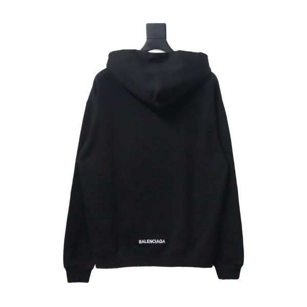 Sudadera Balenciaga – Negra - Imagen 2