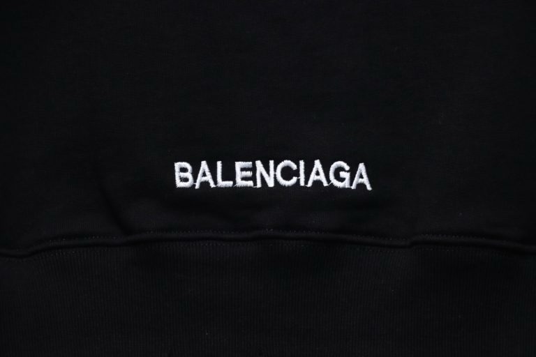 Sudadera Balenciaga – Negra - Imagen 5