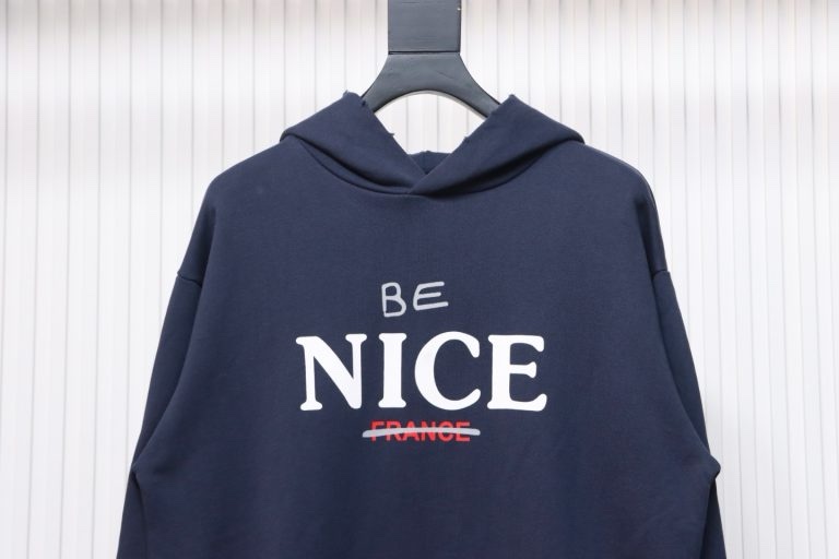 Sudadera Balenciaga – Azul Marino - Imagen 4