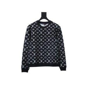 Sudadera Louis Vuitton – Negra Monogram