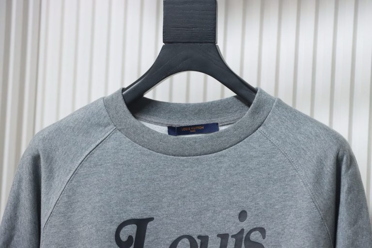 Sudadera Louis Vuitton – Gris - Imagen 5