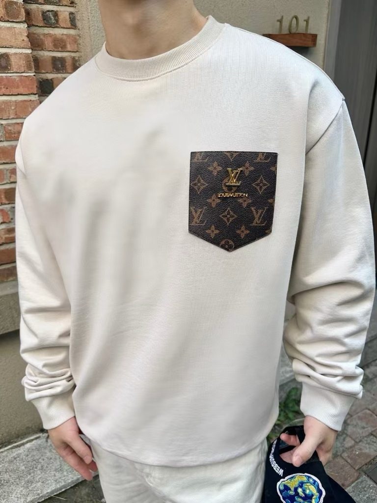 Sudadera Louis Vuitton – Blanca - Imagen 4