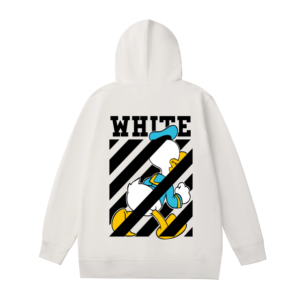 Sudadera Off-White – Blanca “Donald Duck” - Imagen 2