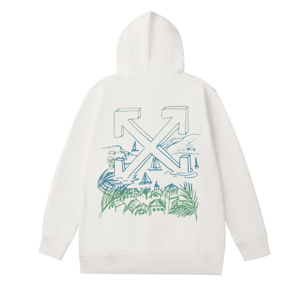 Sudadera Off-White – Blanca - Imagen 2