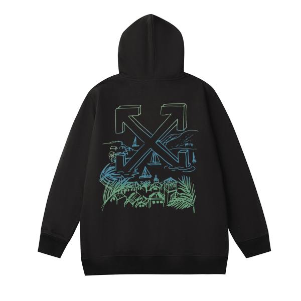 Sudadera Off-White – Negro - Imagen 2