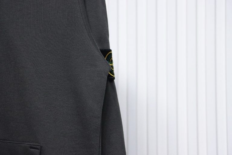 Sudadera Stone Island – Gris Oscuro - Imagen 3