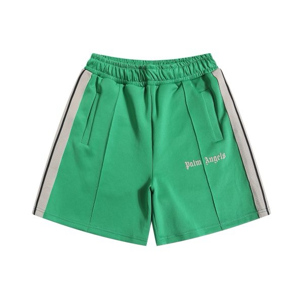 Pantalones Cortos Palm Angels – Verde con Logo