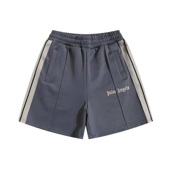Pantalones Cortos Palm Angels – Grises con Logo