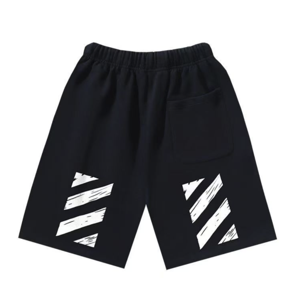 Pantalones Cortos Off-White – Negros - Imagen 2