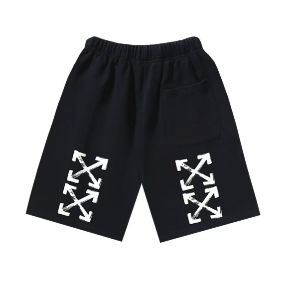 Pantalones Cortos Off-White – Negros - Imagen 2