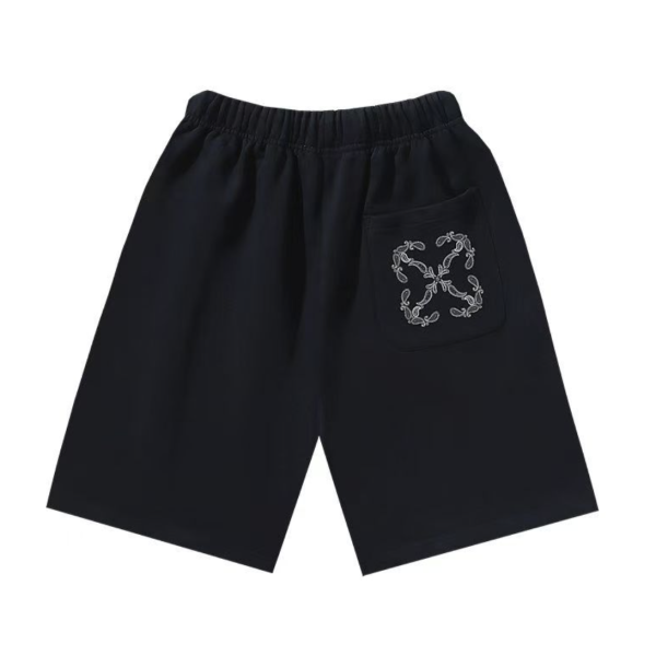 Pantalones Cortos Off-White – Negros - Imagen 2